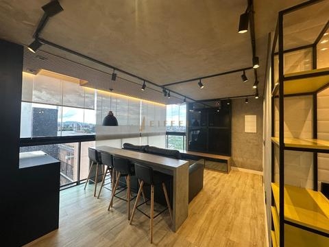 Estúdio à venda em Sorocaba, Edifício Jk Campolim, com 1 suíte, com 44.35 m², Edifício Jk Campolim